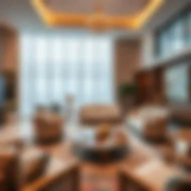 Elegant Living Area of Al Moosawi Grand Residence Luxurious living area within the Al Moosawi Grand Residence featuring elegant furnishings