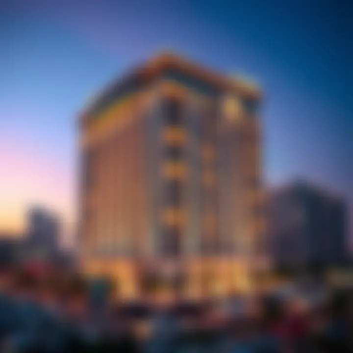 Binghatti Building surrounded by Dubai's vibrant skyline