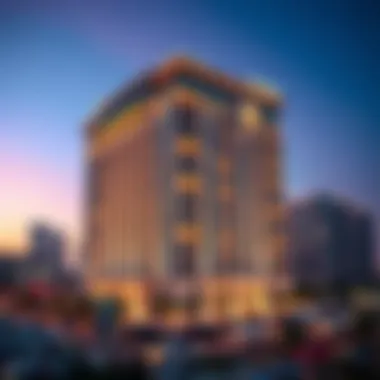 Binghatti Building in the Heart of Dubai Binghatti Building surrounded by Dubai's vibrant skyline