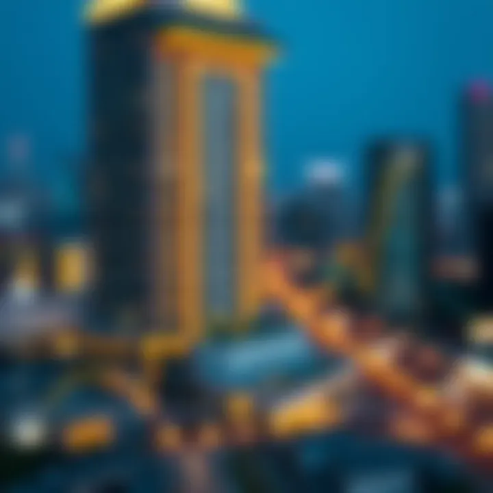 Graph illustrating interest rates trends in Dubai's real estate market