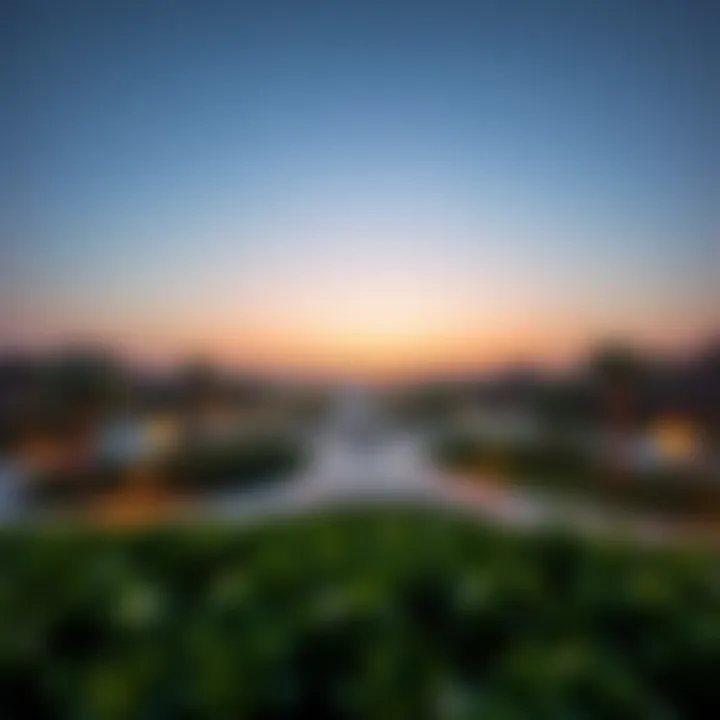Lush green parks and recreational areas in Al Muneera
