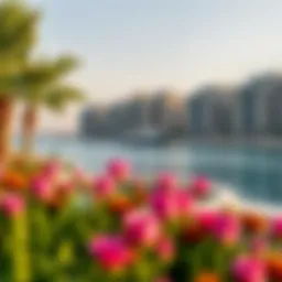 Stunning waterfront view of Al Muneera community