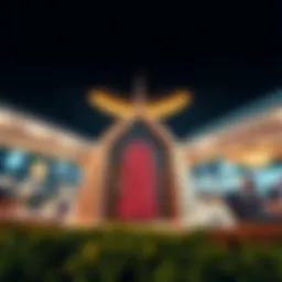 Stunning architectural design of Al Quoz Mall