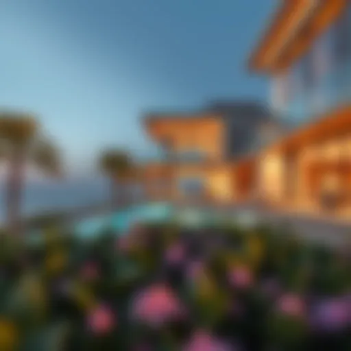 Luxurious beachfront property with stunning sea views
