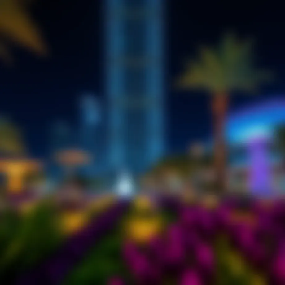 Exploring Dubai's Illumination: The Light Garden Introduction