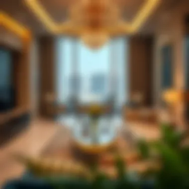 Lavish Interior of Marina Residence Palm Apartment Interior design of a lavish apartment in Marina Residence Palm