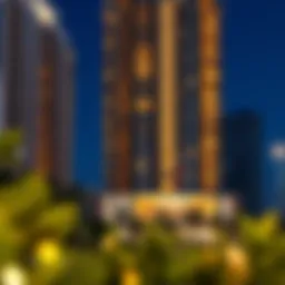 Stunning exterior view of Park Gate Residences Tower A showcasing its modern architecture