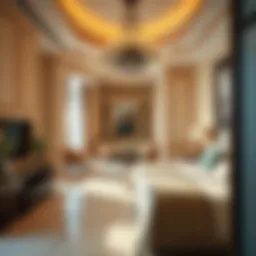 Luxurious room rental in Dubai