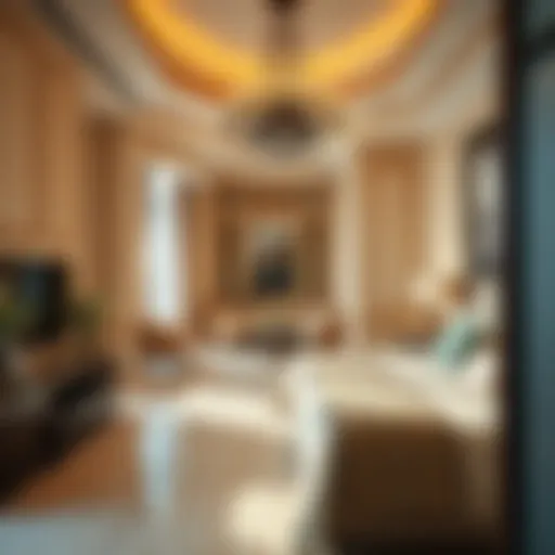 Luxurious room rental in Dubai