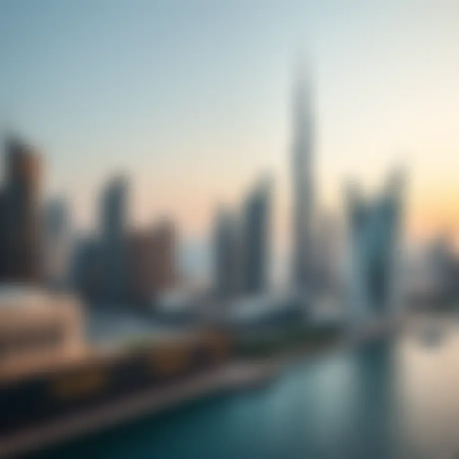 Stunning skyline of Dubai showcasing luxury real estate