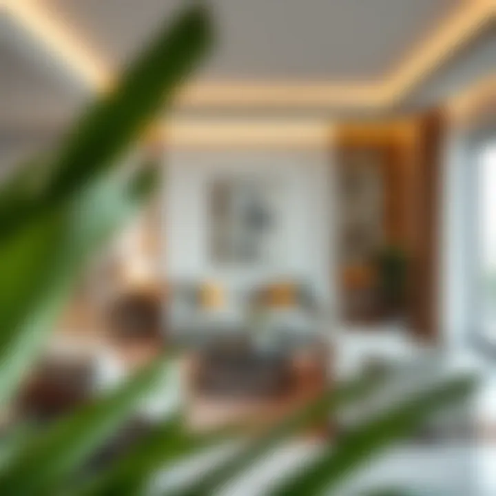 Chic living area designed for comfort and sophistication