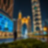 Exploring the Night: Stunning Places in Dubai Introduction