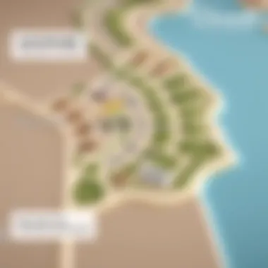 Location Map of Veneto by Nakheel Strategic location map of Veneto by Nakheel illustrating connectivity and accessibility