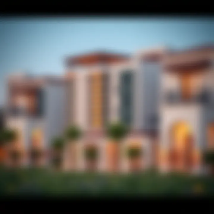 A depiction of diverse properties in Dubai's real estate landscape