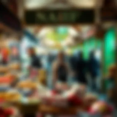 Exploring the Market Culture of Naif Souk Shoppers exploring the diverse offerings at Naif Souk