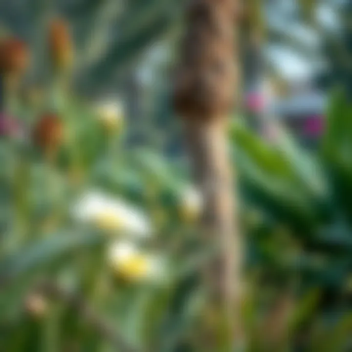 Flora and fauna within Zaabeel Park, highlighting biodiversity